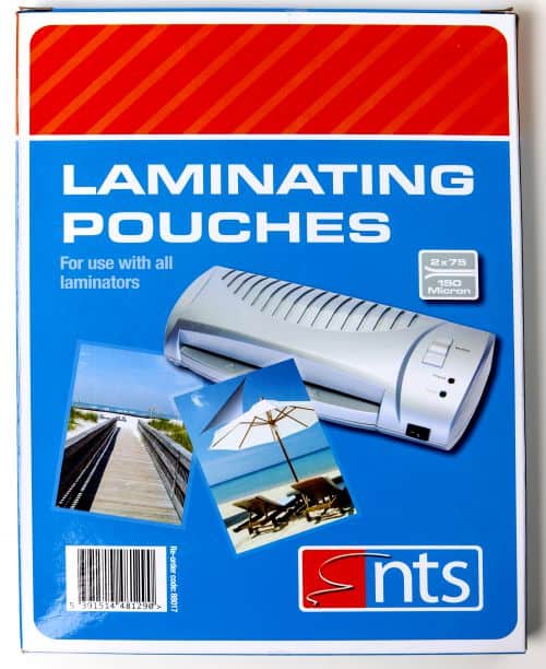 a4-lam-250 A4 250 micron gloss lamination pouches - Image 1
