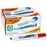 BIC Whiteboard Markers chisel tip box 12 - Image 2