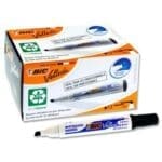 BIC Whiteboard Markers chisel tip box 12
