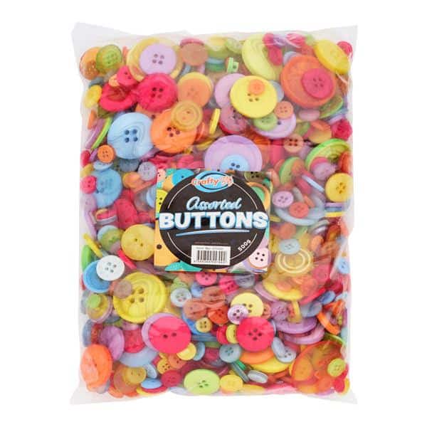 images 300grm Assorted size buttons - Image 1