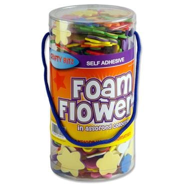 TUB FOAM FLOWERS