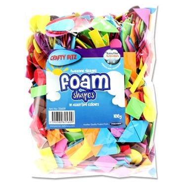 Foam shapes Assorted shapes