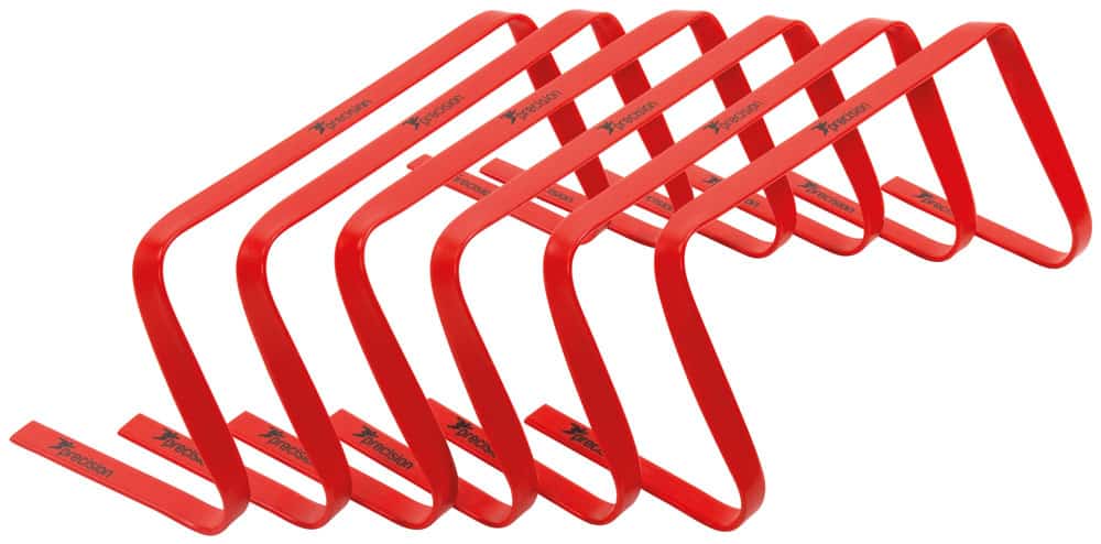 9" Precision Flat Hurdles Set (Set of 6)