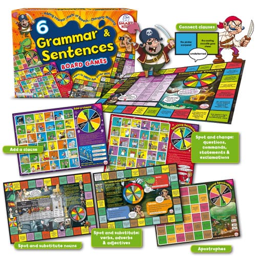 L83 6 Grammar & Sentences Board Games