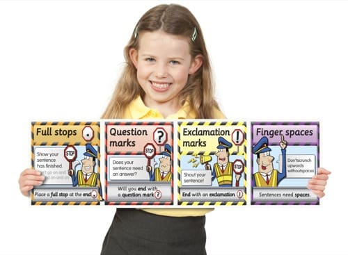 images P30 Punctuation Police Frieze - Image 1