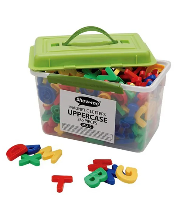 b901baeec68d5a Upper Case Magnetic Letters Tub 288 - Image 1