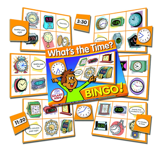 M14a_550x What's The Time? Bingo - Image 1