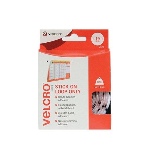 Velcro Stick On Coins Hard & Soft