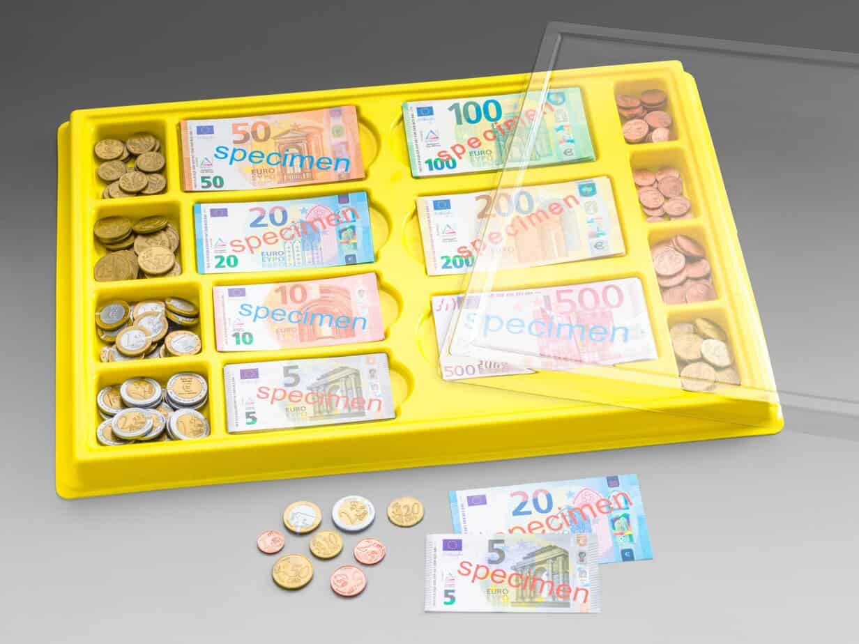 euro Euro - Cash Box (130 bank notes + 160 coins - Image 1
