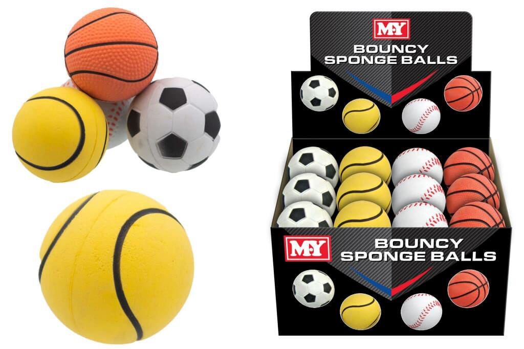 bouncy 385440 Bouncy sponge balls pack 8 - Image 1