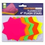 4” flash stars