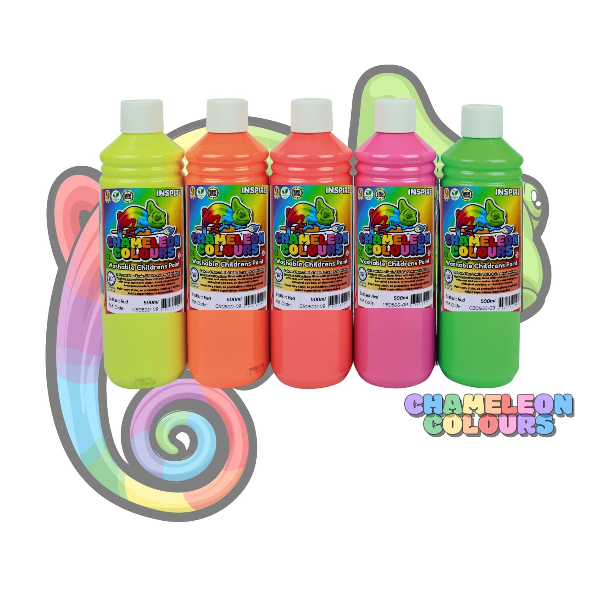 IMG_0049.jpeg Fluorescent Poster Paint 500ml - Image 1