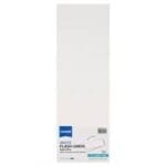 12" x 4" White flash cards