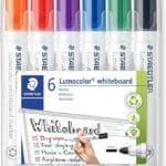 Whiteboard Markers Staedtler mixed pack 6 chisel tip