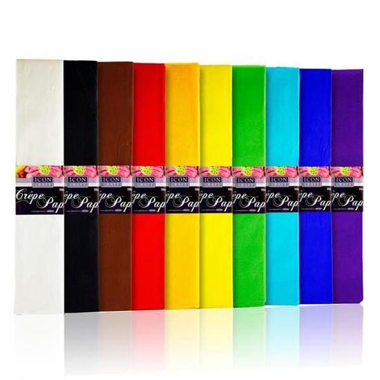 IMG_0082.jpeg Crepe Paper assorted pack 10 - Image 1