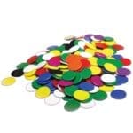 22mm 6 Colour Counters bag 500