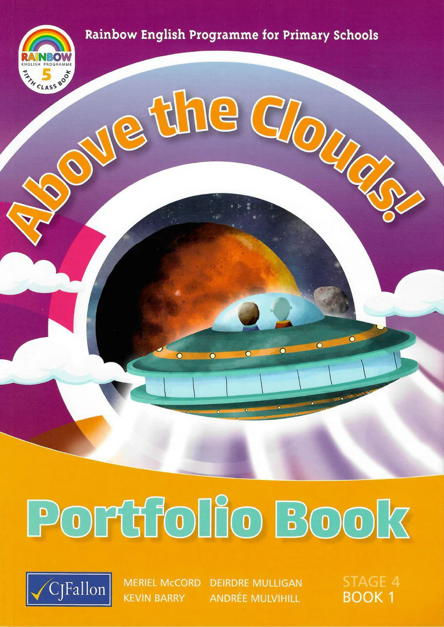 Above the clouds portfolio 27188 Above the Clouds! – 5th Class Portfolio Book CJ Fallon - Image 1
