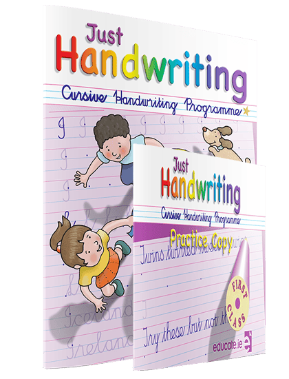 JustHandwriting-C1 9781908507150 Just Handwriting PRE-CURSIVE 1st Class (incl Free Practice Copy) Educate - Image 1