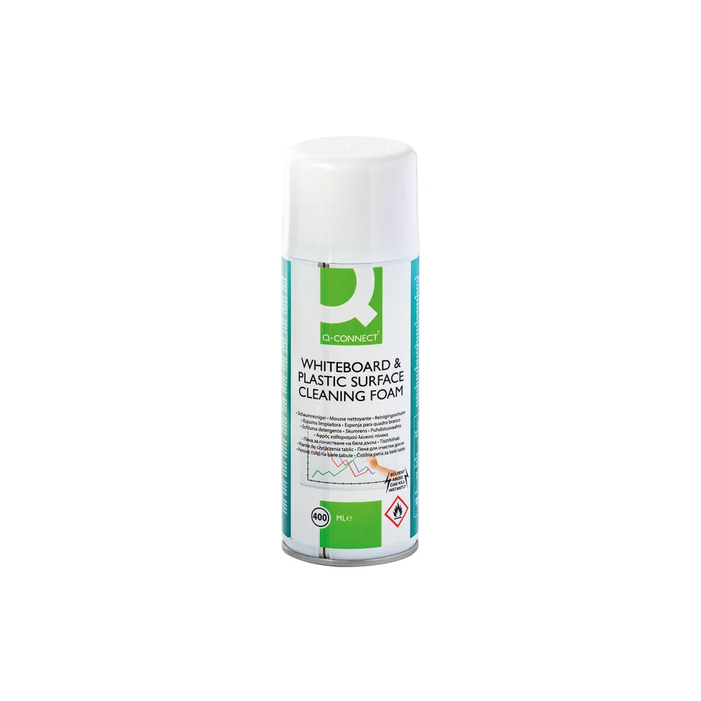 KF04504_01 Q-Connect Whiteboard Surface Foam Cleaner - Image 1