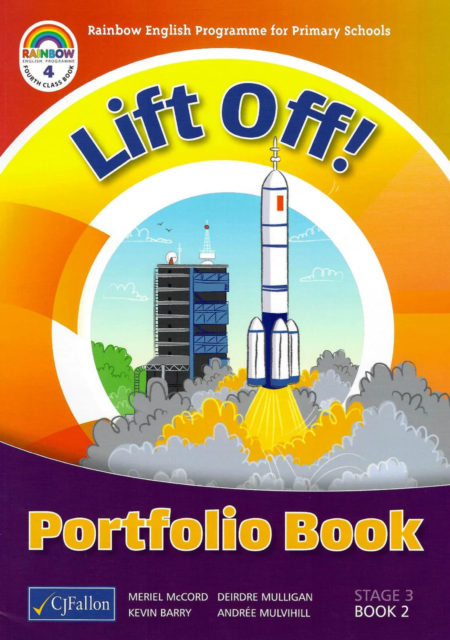 Lift Off Portifoil 27157 Lift Off! – 4th Class Portfolio Book CJ Fallon - Image 1
