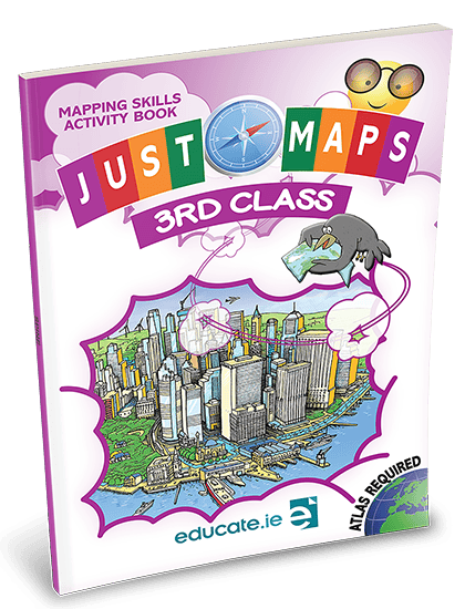Maps3 9781910936573 Just Maps 3rd Class Educate - Image 1