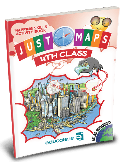 Maps4 9781910936580 Just Maps 4th Class Educate - Image 1