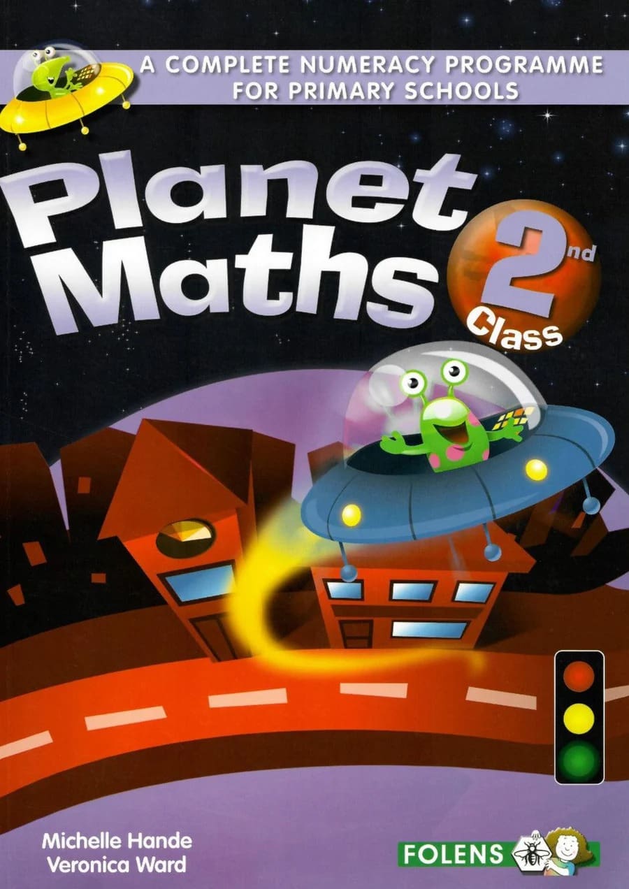 PM 2 PM1671 Planet Maths 2nd Class Pupil Book Folens - Image 1