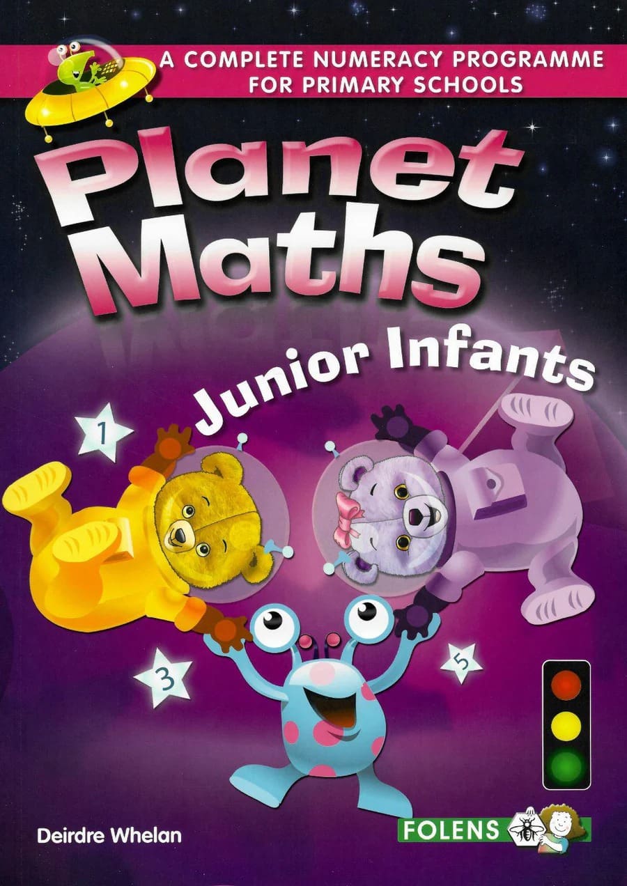 PM - JI PM9668 Planet Maths Junior Infants Set (Pupil Book & Number Practice Book) Folens - Image 1