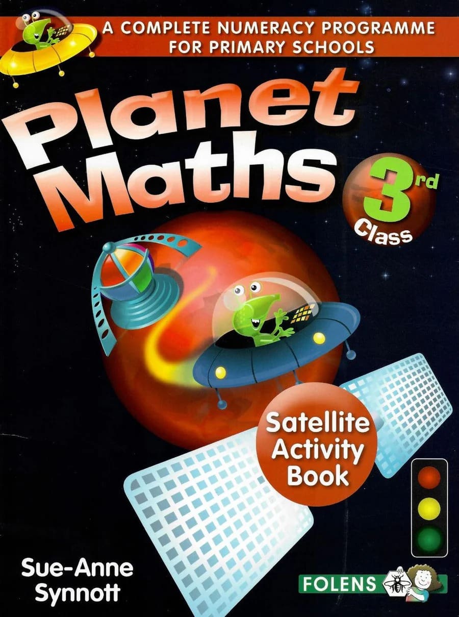 PMA - 3 PM1497 Planet Maths 3rd Class Satellite Activity Book Folens - Image 1