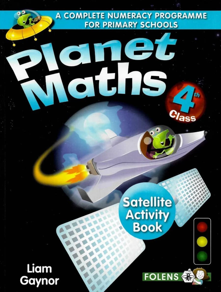 PMA - 4 PM1503 Planet Maths 4th Class Satellite Activity Book Folens - Image 1