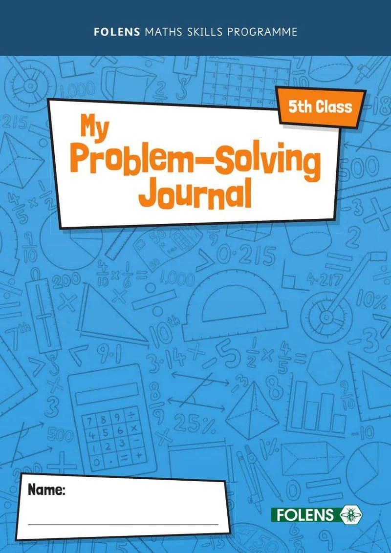 Problem solving - 5th PM6640 My Problem-Solving Journal 5th Class Folens - Image 1