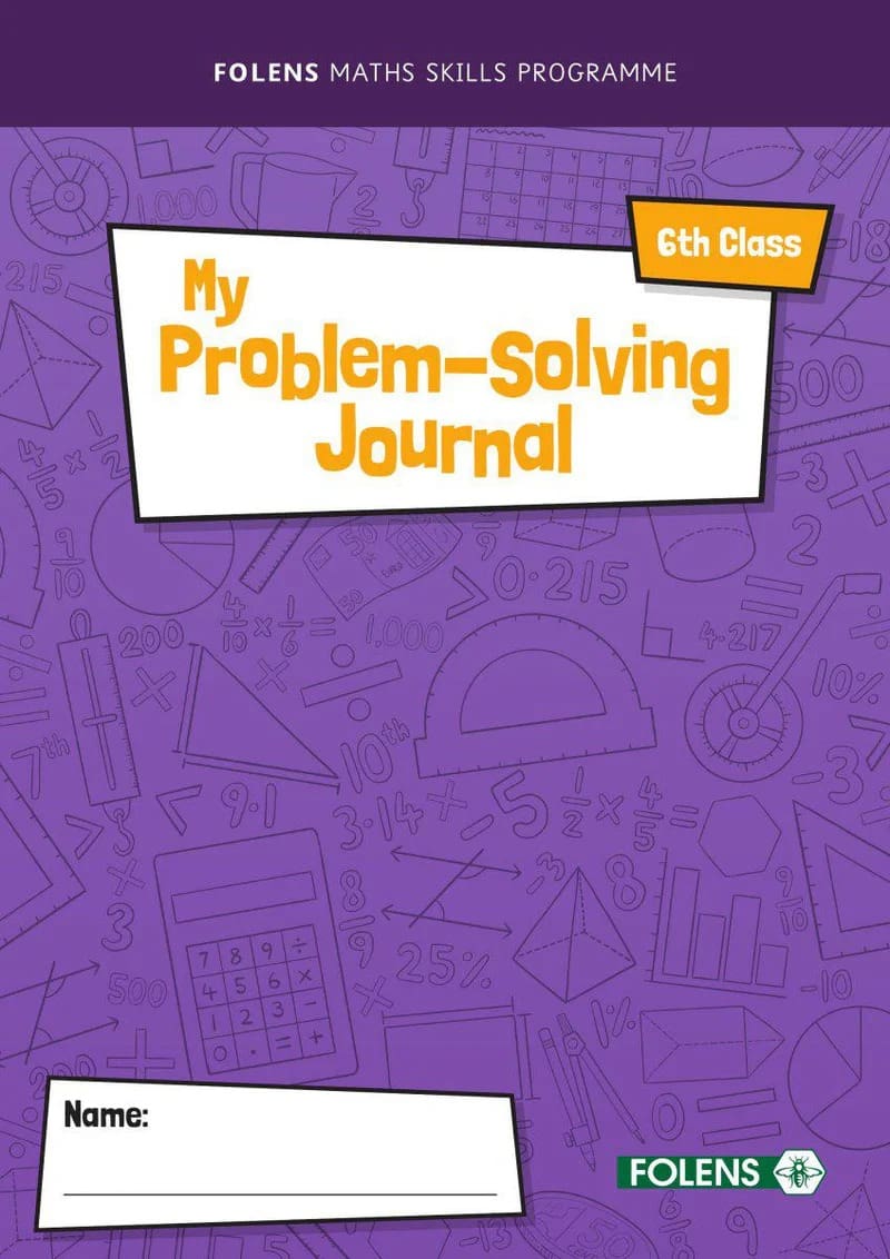 Problem solving - 6th PM6183 My Problem-Solving Journal 6th Class Folens - Image 1