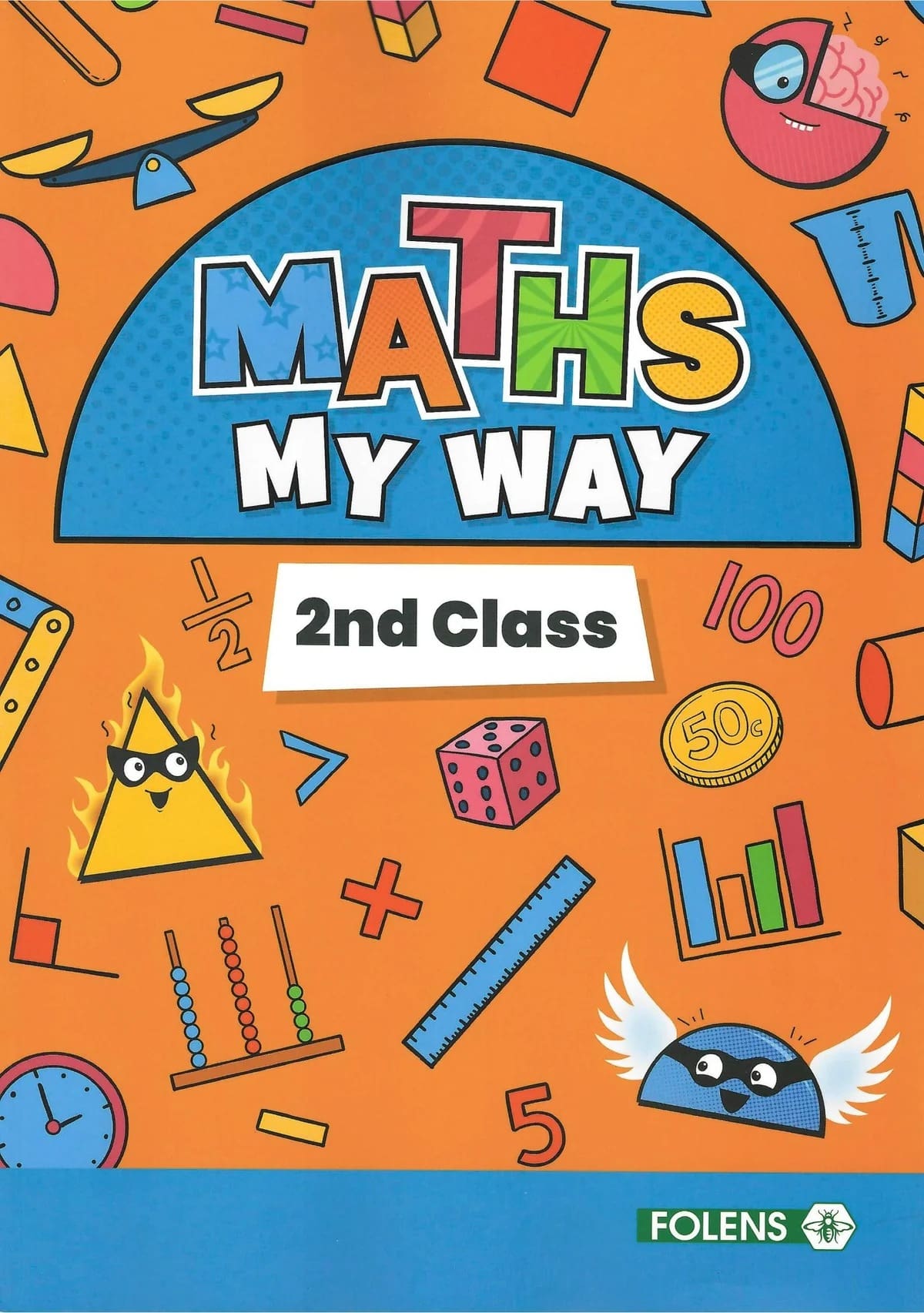 imgi_188_9781789275339_Front PM5339 Maths My Way 2nd Class Pupil Book Folens - Image 1