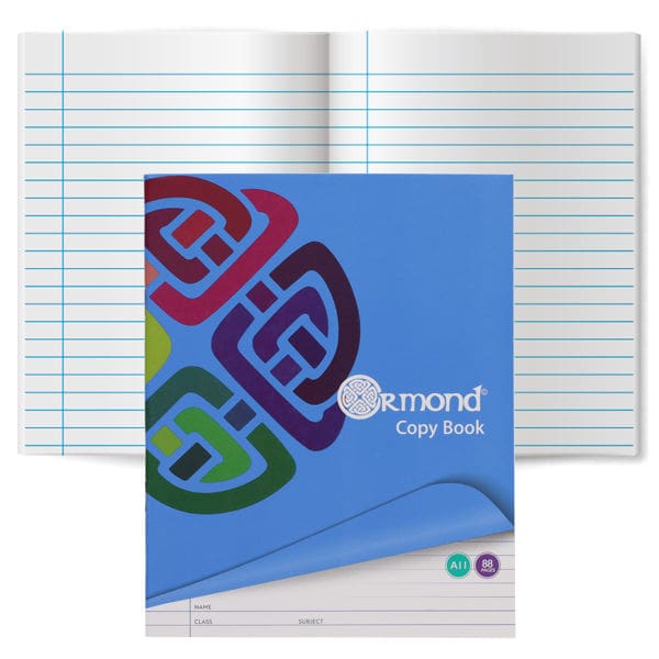 Ormond 88pg copy Ormond Pkt.10 88pg A11 Exercise Copy Books - Image 1