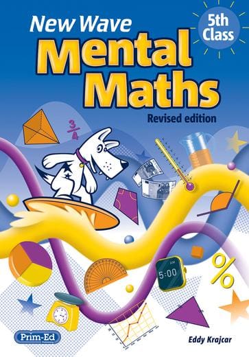 new wave mental maths 5 8605IR New Wave Mental Maths 5th Class (Revised Edition) Prim-ed - Image 1