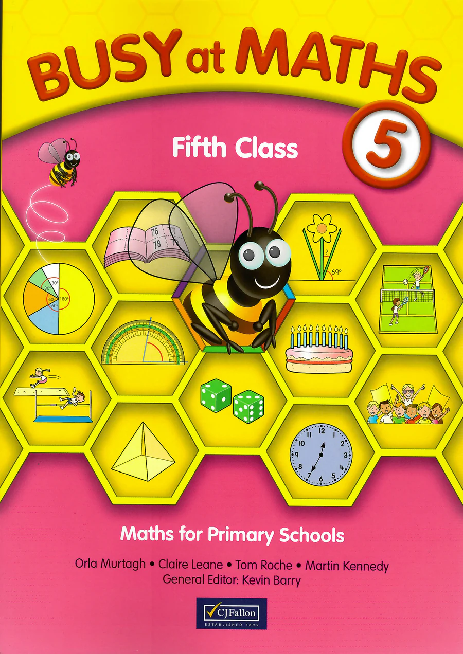 9780714420707Front.webp 9780714420707 Busy at Maths 5 - 1st / Old Edition (2014) CJ Fallon - Image 1