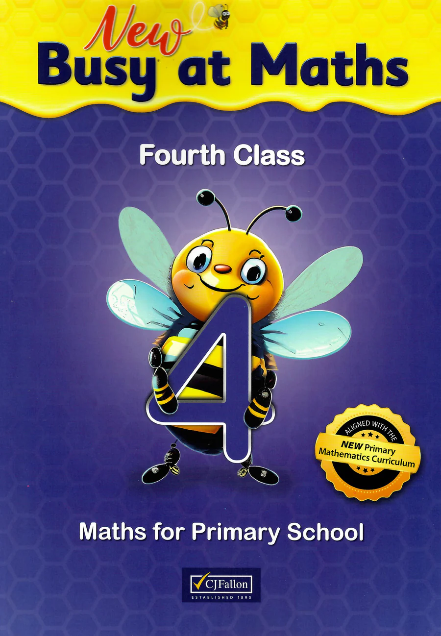 9780714431611front.webp Busy at Maths 4 - Fourth Class - New Edition (2025) - Image 1