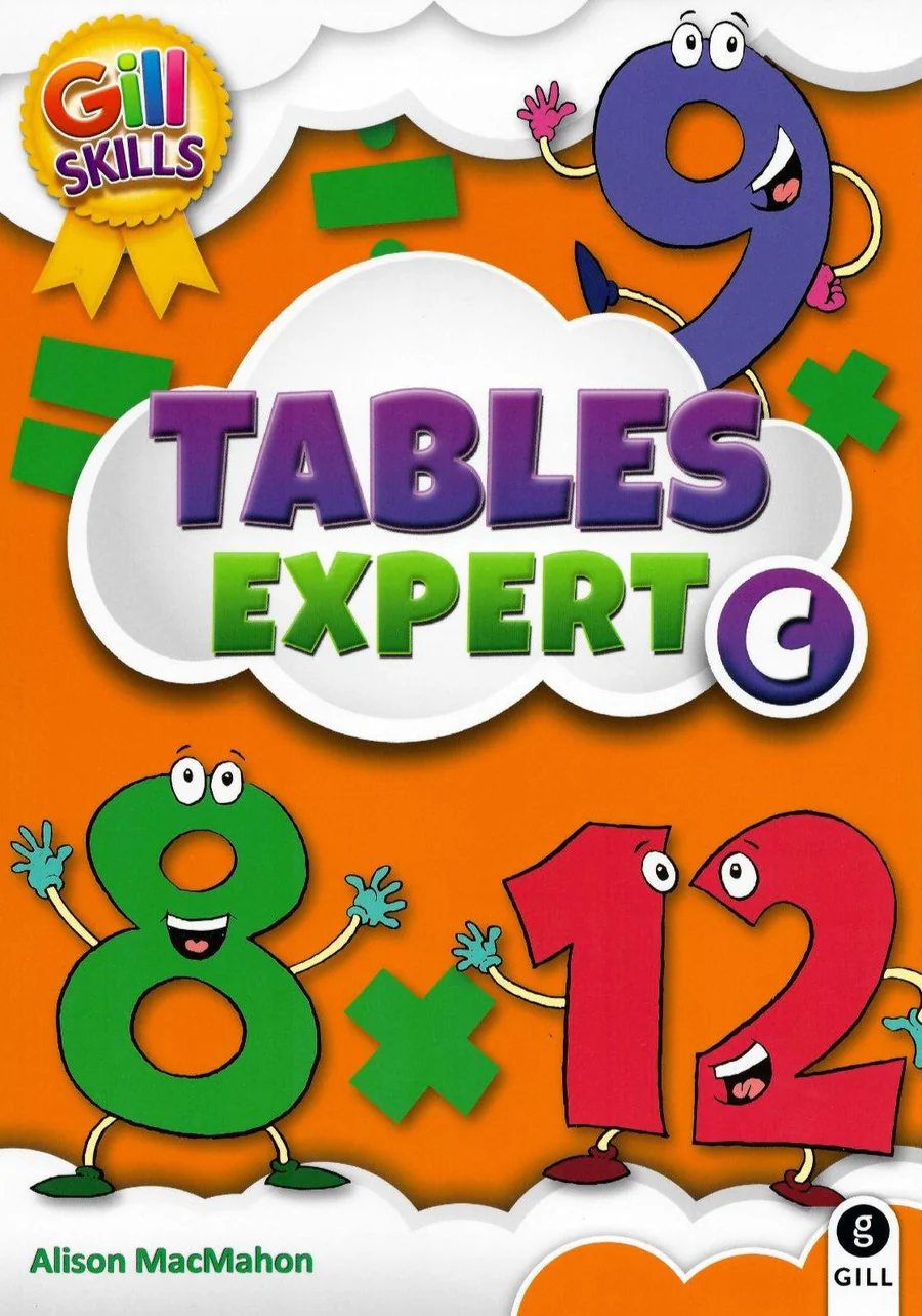 9780717169634-front Tables Expert C - 3rd Class Gill - Image 1