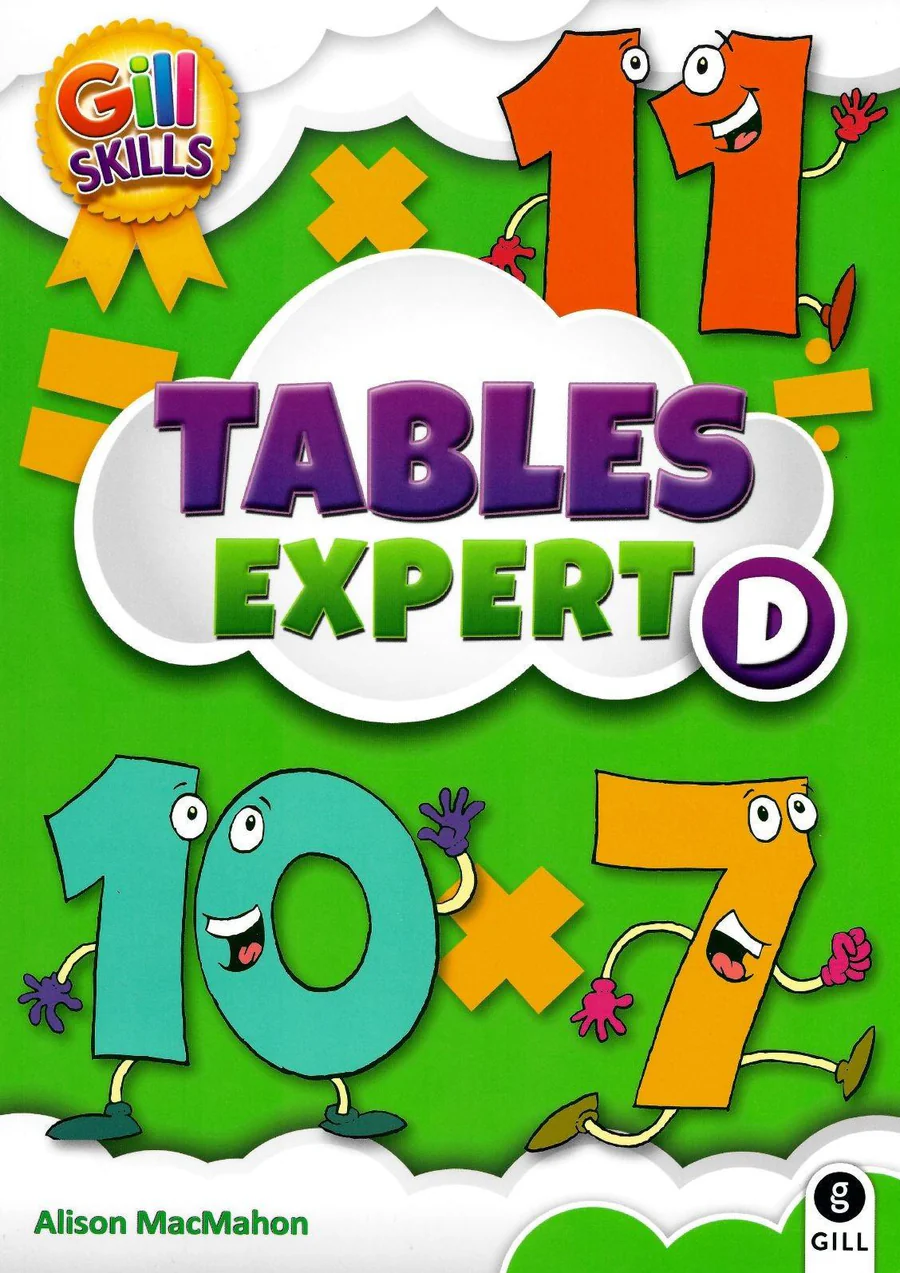 9780717169641-front Tables Expert D - 4th Class - Image 1