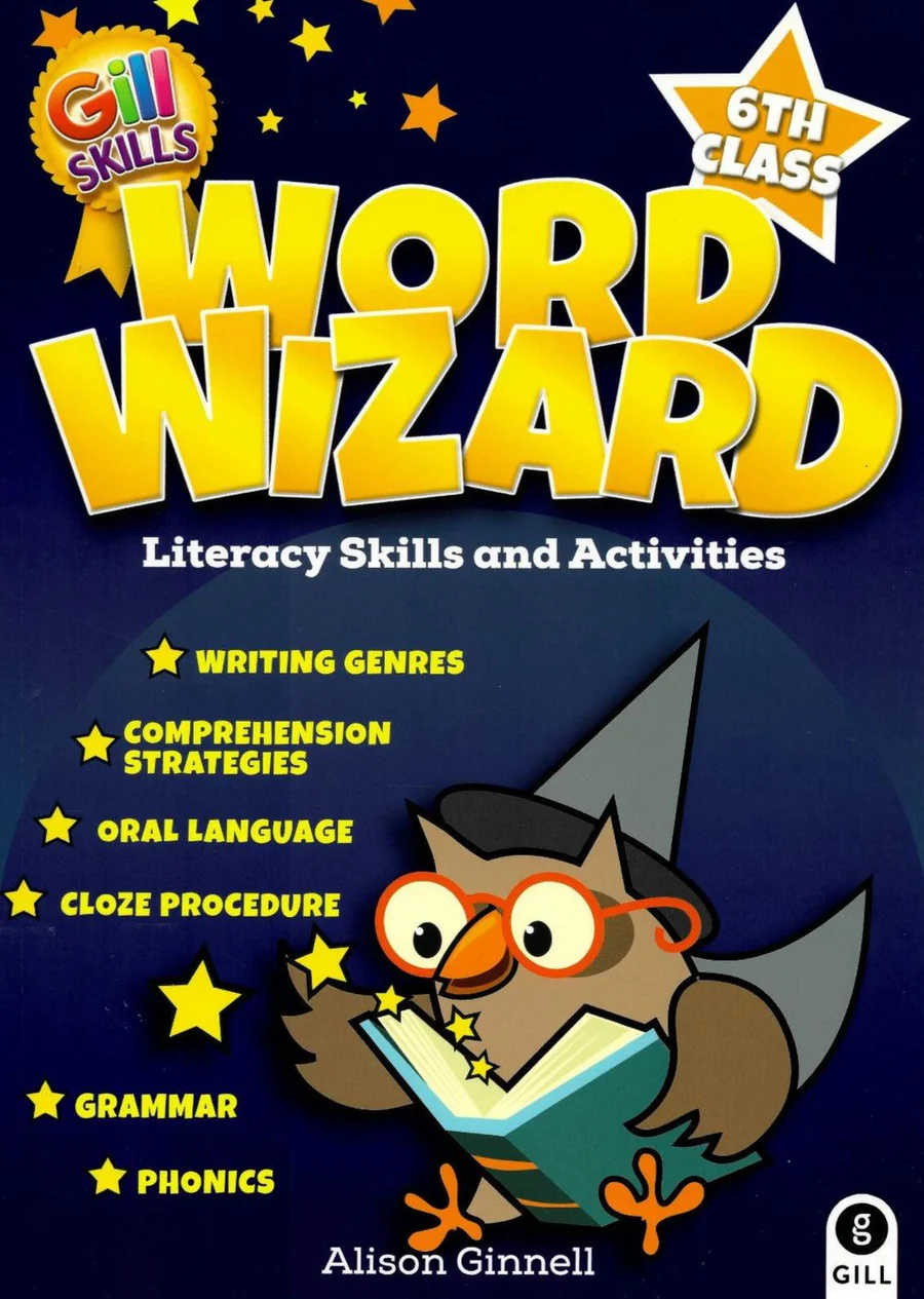 9780717171743-front.webp 9780717171743 Word Wizard 6TH CLASS - Image 1