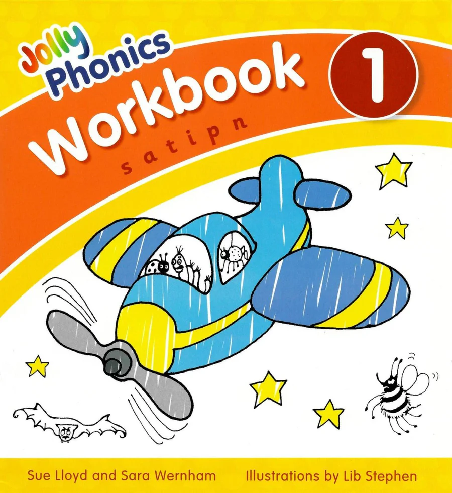 9781844146512-front.webp Jolly Phonics Workbook 1 - Pre Cursive Letters - Image 1