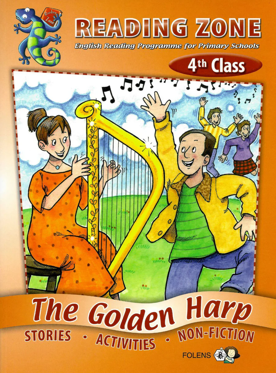 9781847412171front.webp Reading Zone - 4th Class - The Golden Harp - Image 1