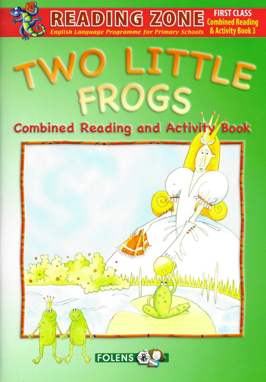 9781847416162front_9e025425-1110-407d-b776-258fde5836e5.webp Reading Zone - Two Little Frogs - First class - Image 1