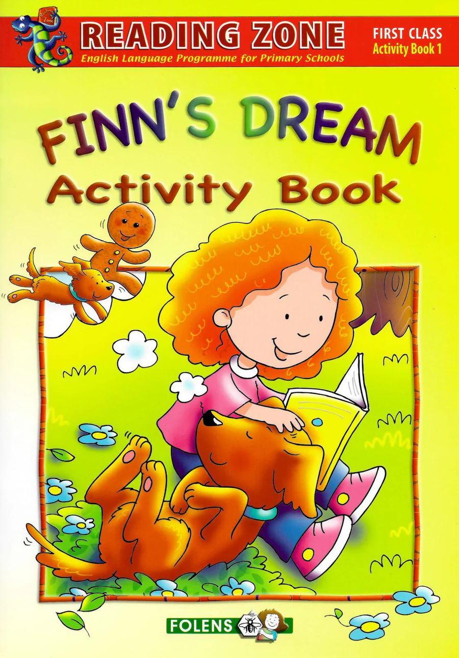 9781847416179front.webp Reading Zone - Finn's Dream - Activity Book - Image 1