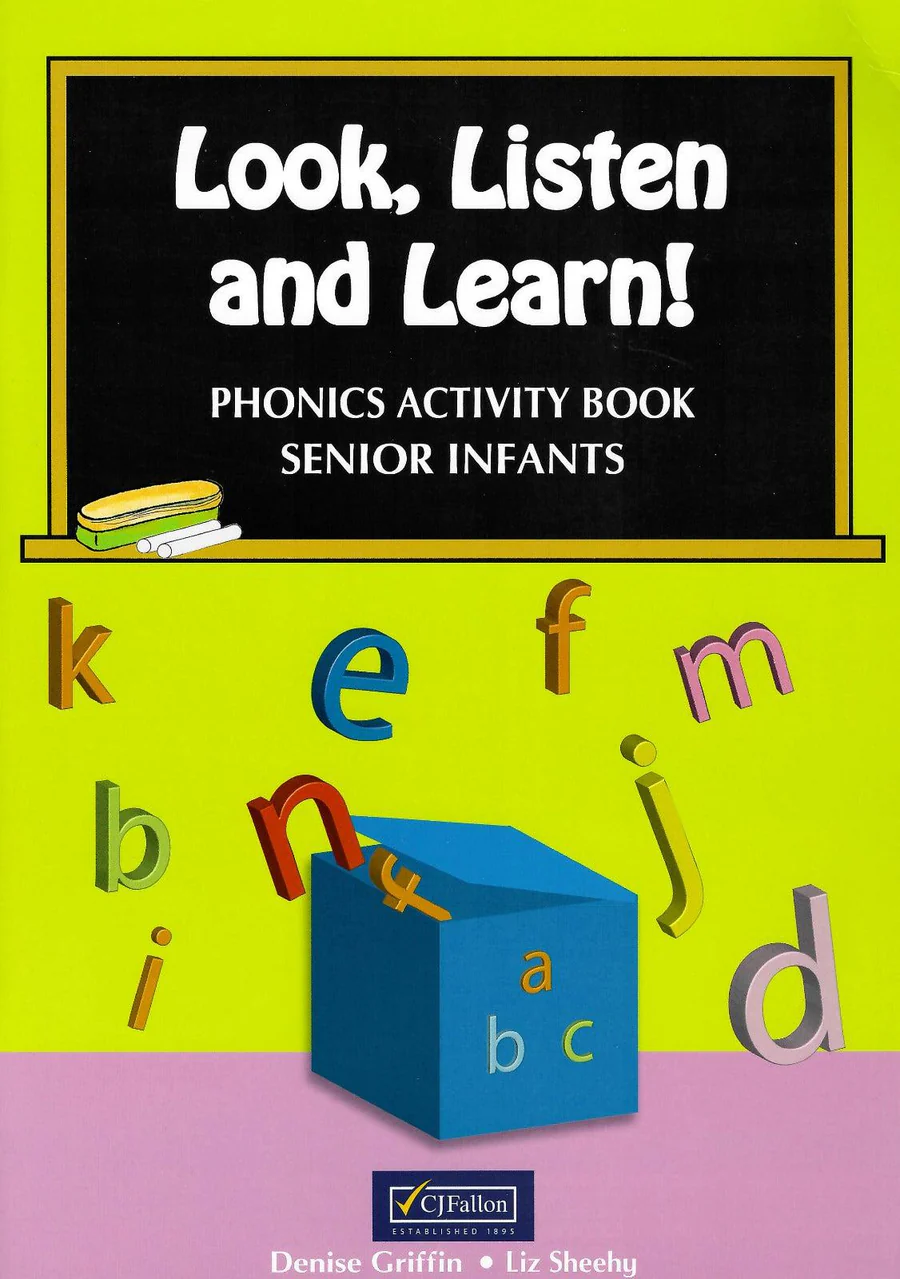 scan_20230727141805.webp 9780714416120 Look, Listen and Learn - Senior Infants CJ Fallon - Image 1
