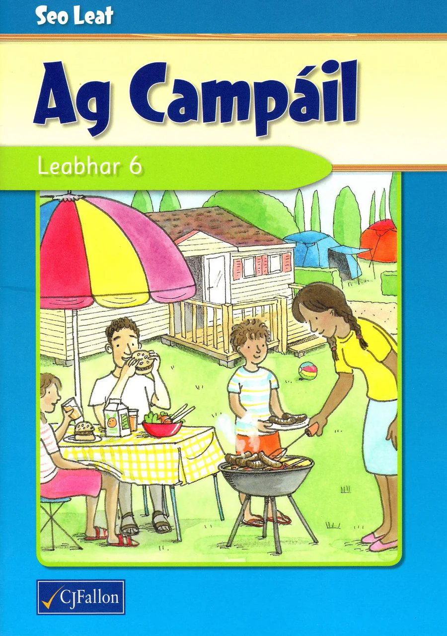 9780714423692front.webp Ag Campáil - Leabhar 6 CJ Fallon - Image 1
