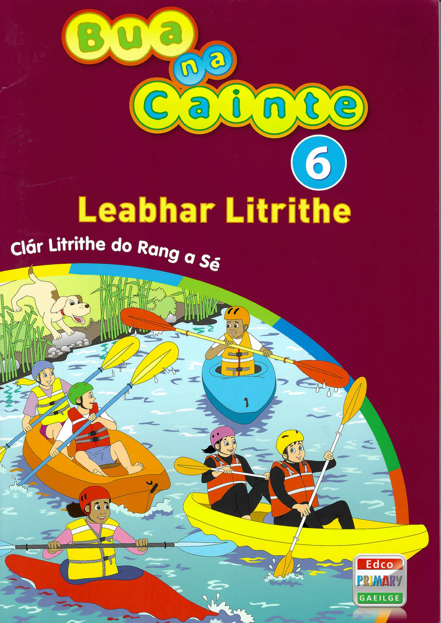 9781802300222Front.webp 9781802300222 Bua na Cainte 6 - Leabhar Litrithe (Workbook Only) Edco - Image 1