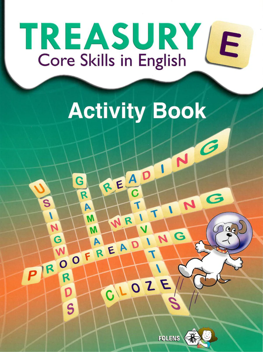 9781841312477front Folens 9781841312477 Treasury Core Skills In English E - 5th Class - Image 1