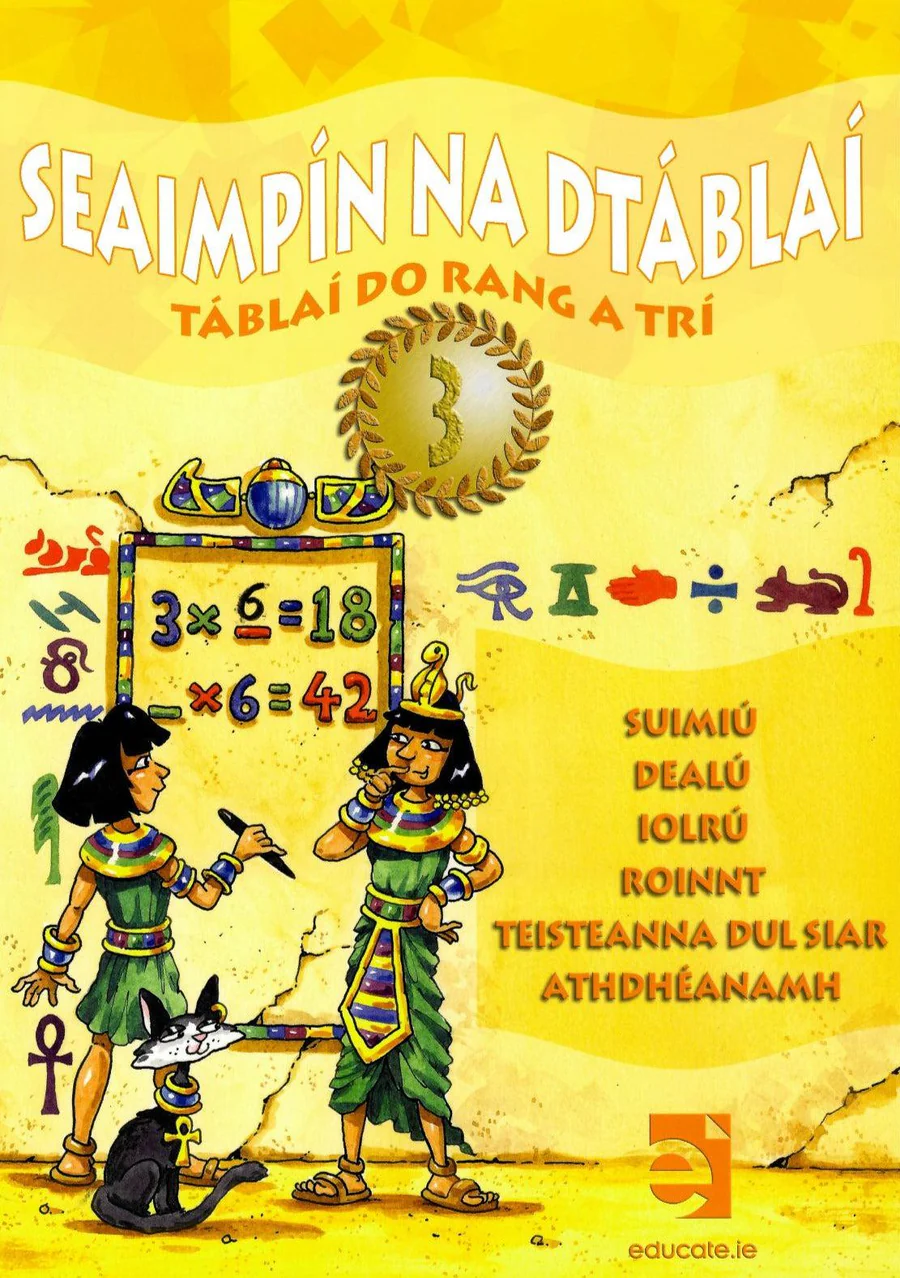 9781908507341-front Educate Seaimpin na dTablai 3 - Rang a Tri - Image 1