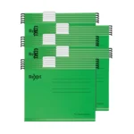 Rexel Classic Suspension Files Foolscap Green (Pack of 25)